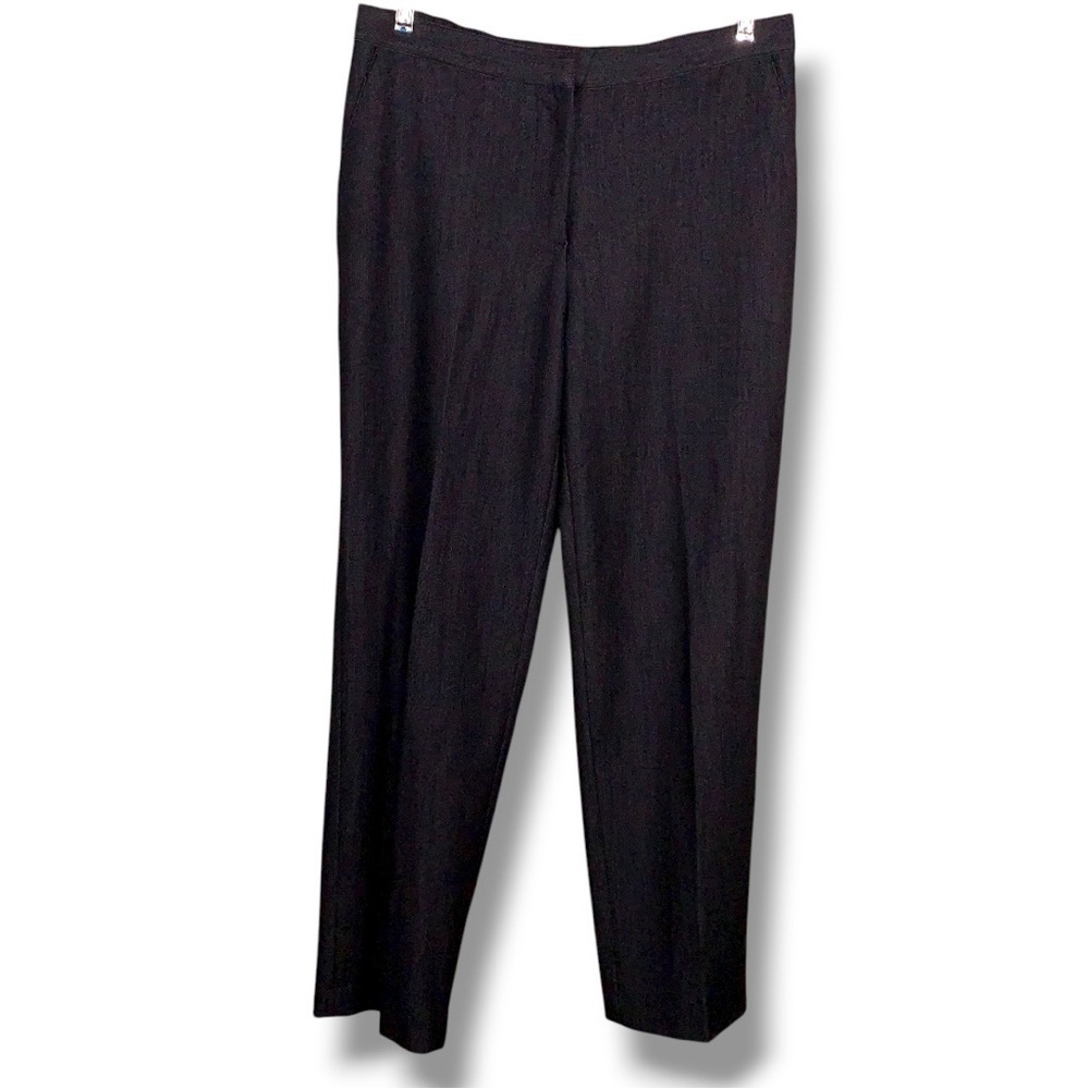 Size 10 Ruby Rd Dark Blue Grey Dress Pants Slacks Trousers
Stretch Pleated